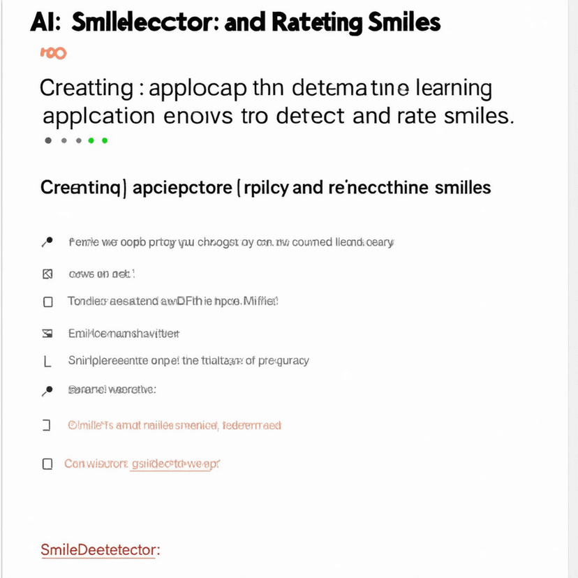 SmileDetector: Detecting and Rating Smiles